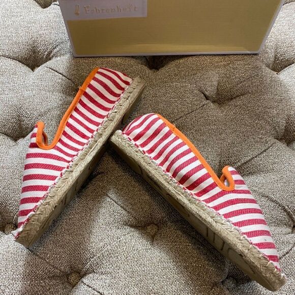 Striped  Canvas  Espadrilles - Picture 4 of 12